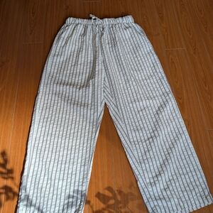 Striped Wide Leg Pants